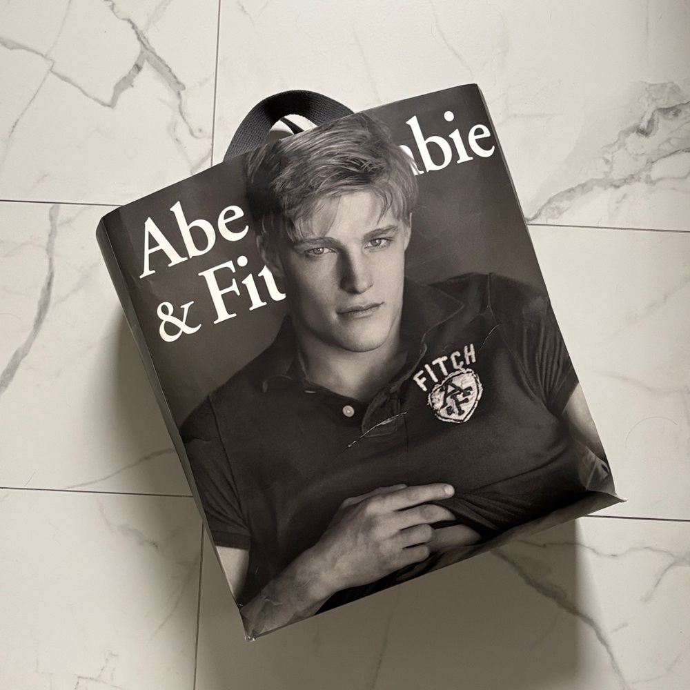 Abercrombie & Fitch Monochrome Graphic Bag